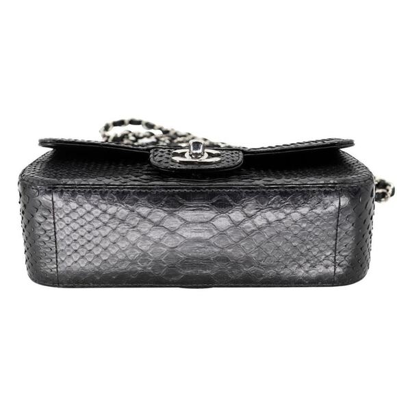 Chanel 2.55 Reissue Grail Mini Python Skin Leather Cross Body Bag CC-B0910P-0001 - Picture 8 of 12